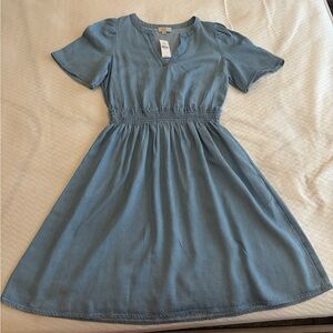 LOFT Women’s Casual Dress in Soft Blue